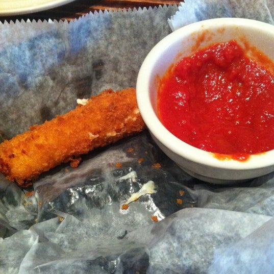 I agree it's a little pricey, but the mozzarella sticks are the best I've ever had.