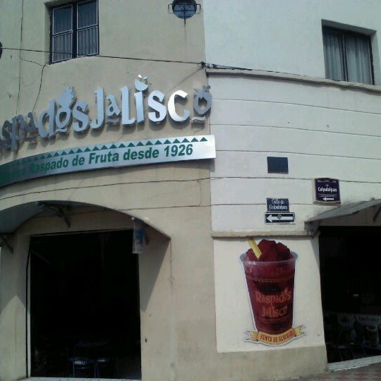 Raspados Jalisco Los Originales De Parque Morelos Zona Centro