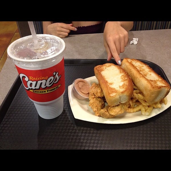 Photo taken at Raising Cane&#39;s Chicken Fingers by Yoshi H. on 8/4/2012