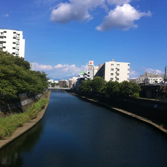 帷子川に架かる橋と周辺の公園 史跡