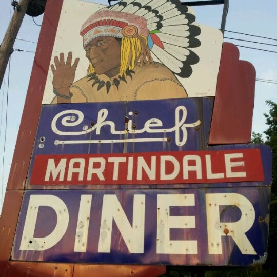 Photo taken at Martindale Chief Diner by Sam K. on 5/26/2012