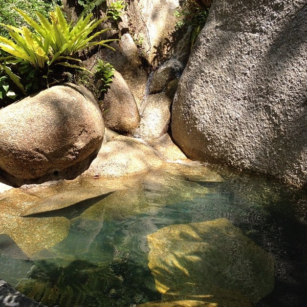 Photo taken at Tamarind Springs Forest Spa by Kristina C. on 4/8/2012