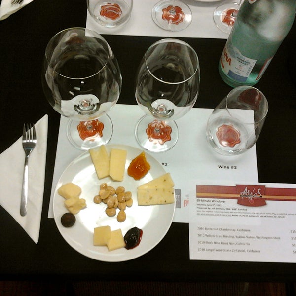 American Wine & Cheeses class.