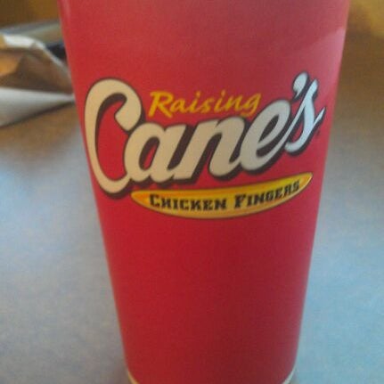 Photo taken at Raising Cane&#39;s Chicken Fingers by Vicki H. on 3/11/2012