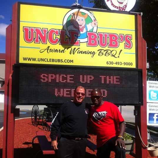 Photo taken at Uncle Bub&#39;s BBQ &amp; Catering by Maze J. on 9/8/2012