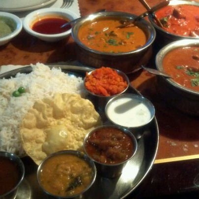 Photo taken at Mayuri India Restaurant by Norman C. on 4/15/2012