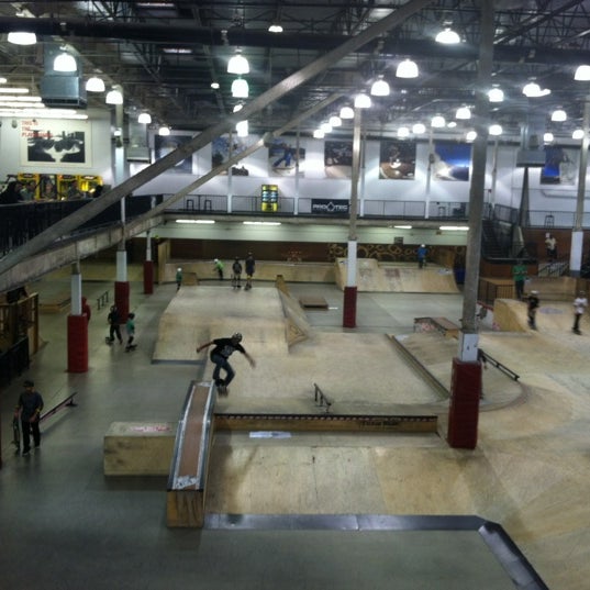 vans skate park great mall