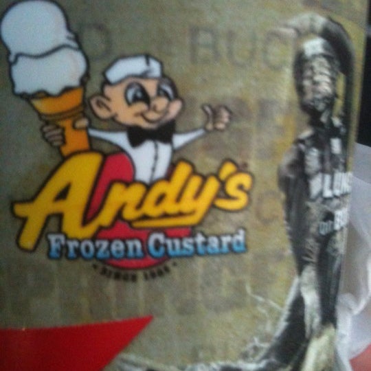 Photo taken at Andy&#39;s Frozen Custard by J.R. on 9/3/2012