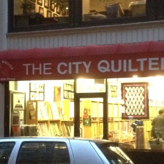 Photo taken at The City Quilter by Elisabeth J. on 2/23/2012