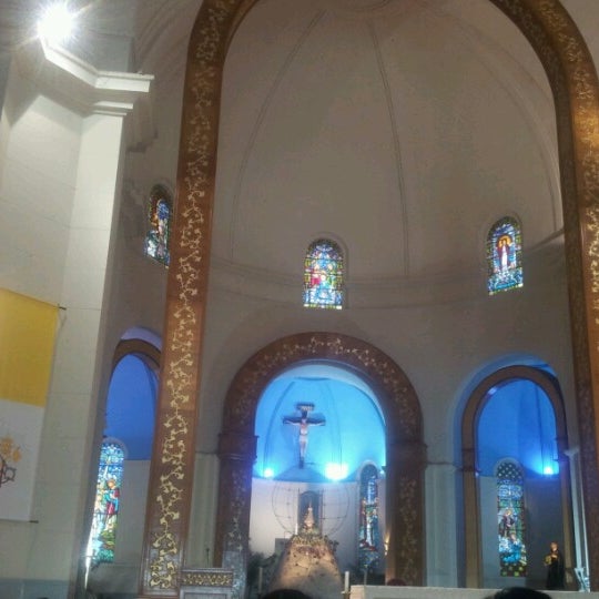 Photo taken at Basilica de Caacupe by Andrea A. on 7/26/2012