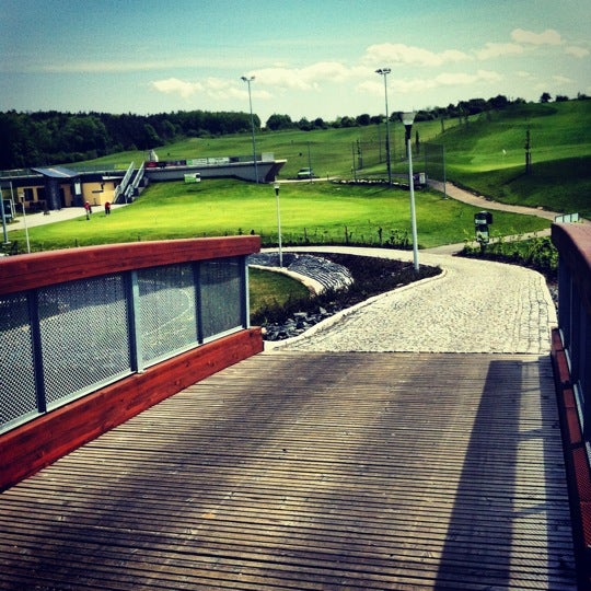 Foto tirada no(a) Golf Resort Black Bridge por tezza z. em 5/9/2012