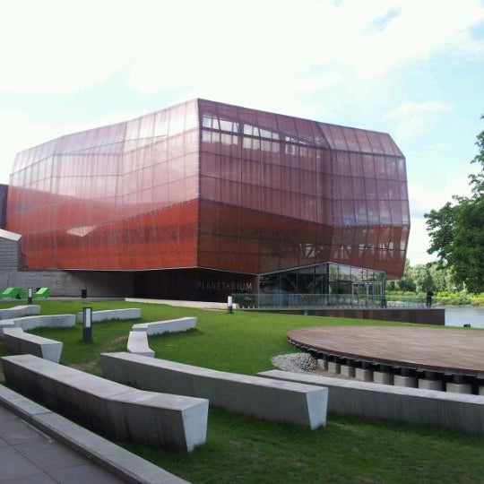 Photo taken at Planetarium Niebo Kopernika by michał m. on 5/30/2012