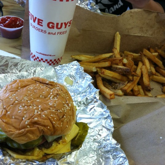 Five Guys Burger Joint in Middletown