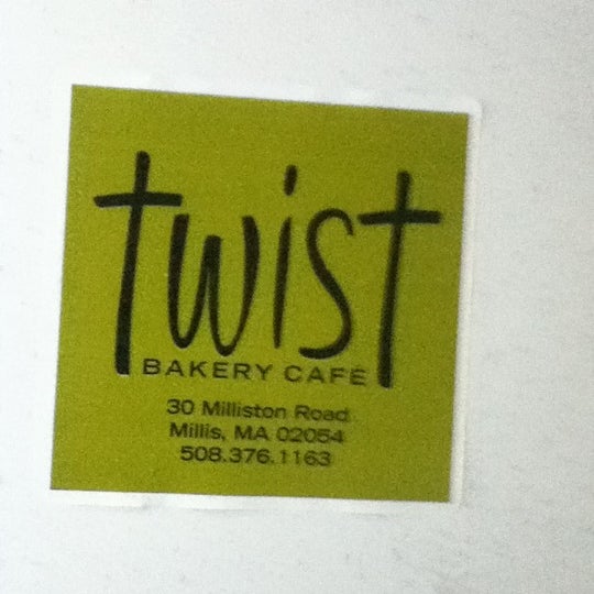 Photo taken at Twist Bakery &amp; Cafe by James N. on 2/29/2012