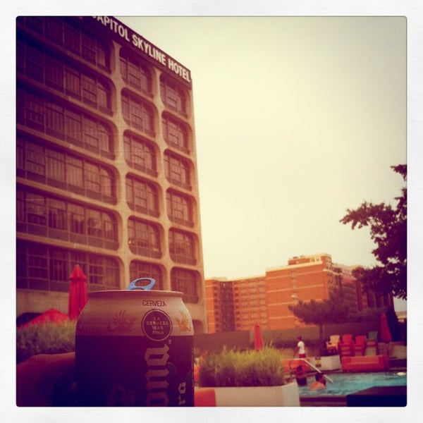 Photo taken at Capitol Skyline Hotel by thissianne on 8/3/2012