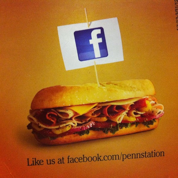 Foto diambil di Penn Station East Coast Subs oleh Jeremy L. pada 3/3/2012