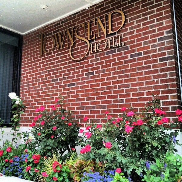 Photo taken at The Townsend Hotel by Dave G. on 7/27/2012