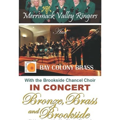 The 2nd Annual Bronze, Brass & Brookside Concert is this Sunday, May 20th, at 4pm. There will be a social ice cream following the concert.