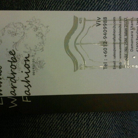 Photos At Emma Wardrobe Fashion Damansara Uptown No 25m Ss21 37