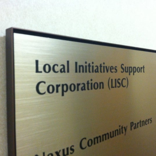 Lisc. Canada Fund for local initiatives. Support corp