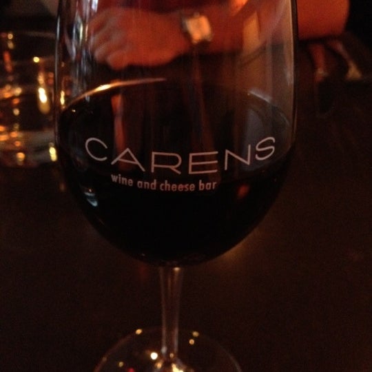 Photo taken at Caren&#39;s Wine &amp; Cheese Bar by Brandy on 7/25/2012
