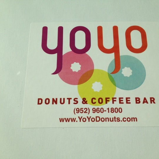 Photo taken at YoYo Donuts &amp; Coffee Bar by Becky &. on 5/25/2012