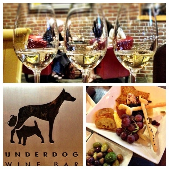Photo taken at Underdog Wine Bar by Yuliana V. on 7/14/2012