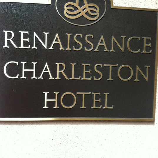 Photo taken at Renaissance Charleston Historic District Hotel by Andrew W. on 5/28/2012