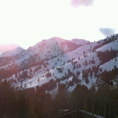 Photo taken at Teton Mountain Lodge &amp; Spa by Molly N. on 3/21/2012