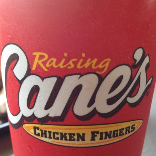 Photo taken at Raising Cane&#39;s Chicken Fingers by Fatima G. on 8/23/2012