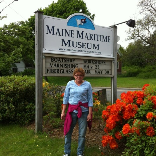 Foto tomada en Maine Maritime Museum  por Kelly H. el 5/24/2012