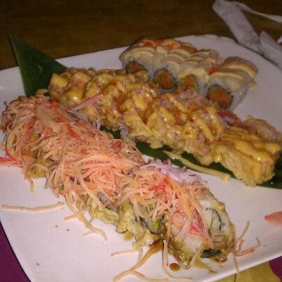 Photo taken at Crazy Sushi by C M. on 7/9/2012