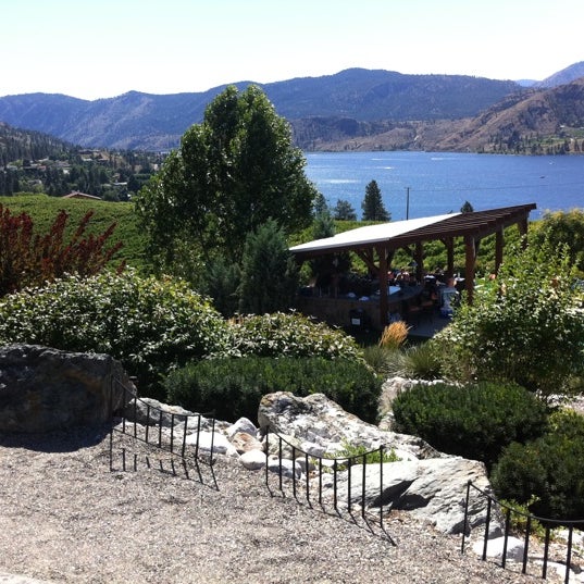 Photo taken at Blasted Church Winery by Melodie F. on 8/5/2012