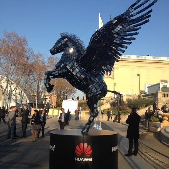 Photo taken at Mobile World Congress 2012 by Fernando D. on 2/29/2012