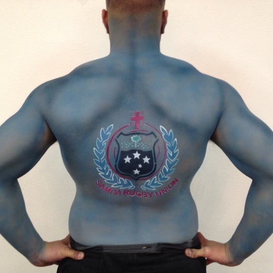 2/11/2012 tarihinde Skin City Body Paintingziyaretçi tarafından Skin City Body Painting'de çekilen fotoğraf