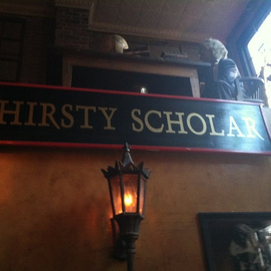 Photo taken at Thirsty Scholar by Josh A. on 5/11/2012