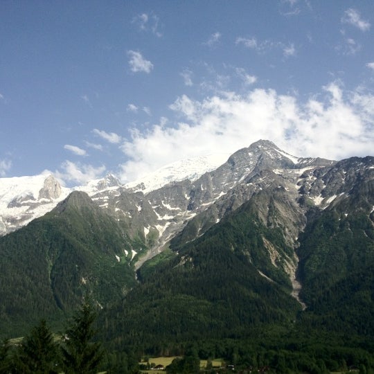 Photo taken at Hotel Les Campanules Les Houches by Jen W. on 6/28/2012