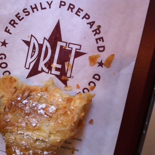 Photo taken at Pret A Manger by Chelsea P. on 3/14/2012