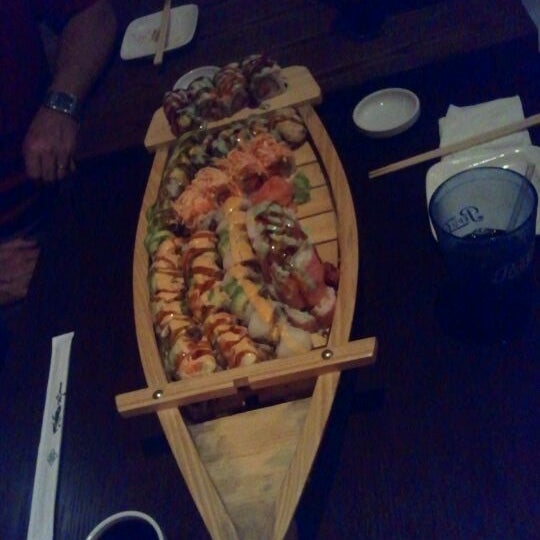 Photo taken at Samurai Sushi and Hibachi by Blair M. on 5/3/2012