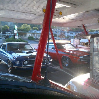 Photo taken at Boomer&#39;s Drive-In by Deanna E. on 8/26/2012