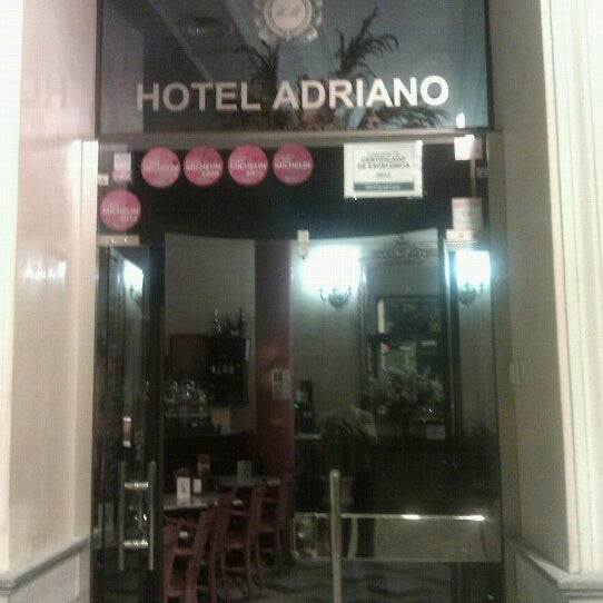 Photo taken at Hotel Adriano Sevilla by Hotel Adriano S. on 8/26/2012