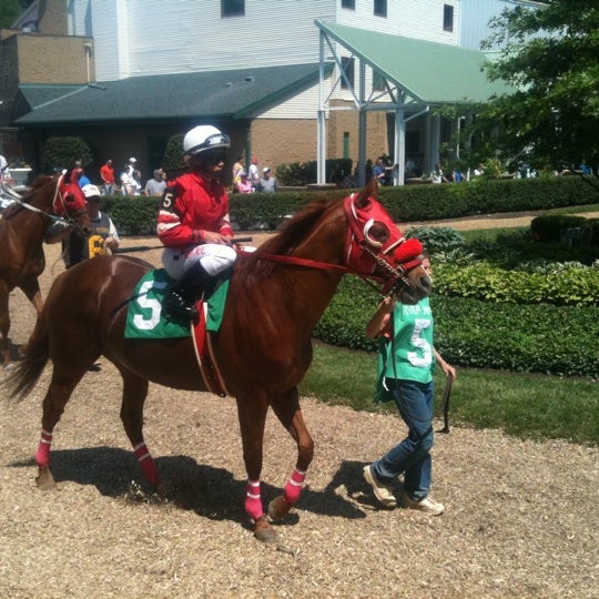 Photo taken at Belterra Park by Tab B. on 5/20/2012