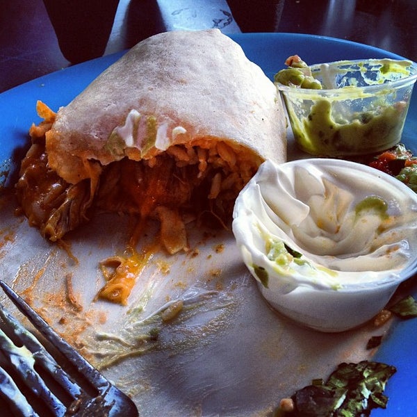 Photo taken at Burrito Bar by John on 7/1/2012