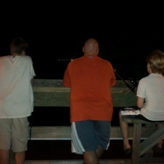 7/18/2012 tarihinde Christine R.ziyaretçi tarafından Springmaid Pier'de çekilen fotoğraf