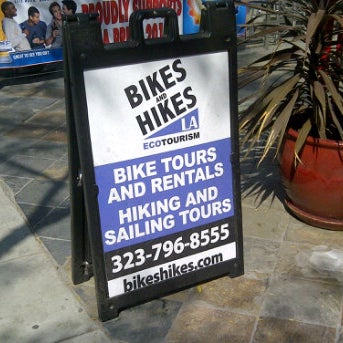 Photo taken at Bikes and Hikes LA by Troy P. on 6/17/2012