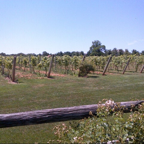 Das Foto wurde bei Crossing Vineyards and Winery von April T. am 7/6/2012 aufgenommen