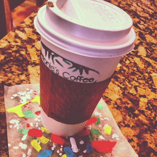Photo taken at Delanie&#39;s Coffee by Jess on 4/18/2012