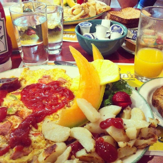Photo taken at Cora&#39;s Breakfast &amp; Lunch by Hilary H. on 8/14/2012
