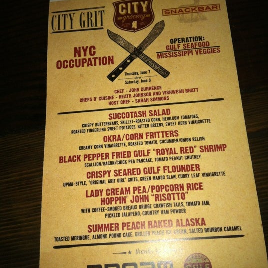 Photo taken at City Grit Culinary Salon by John M. on 6/8/2012