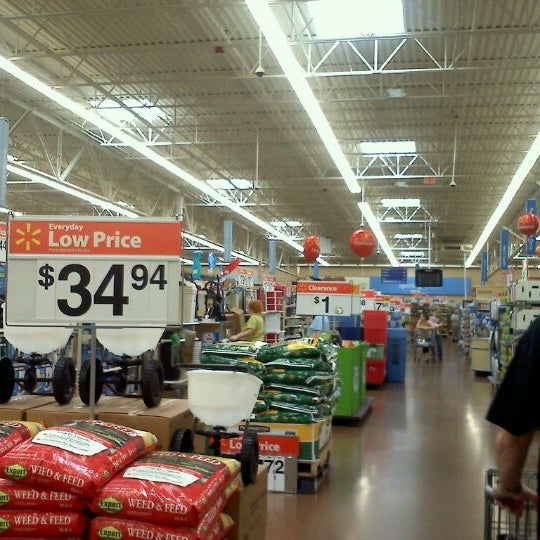 Walmart Supercenter Big Box Store in Tulsa